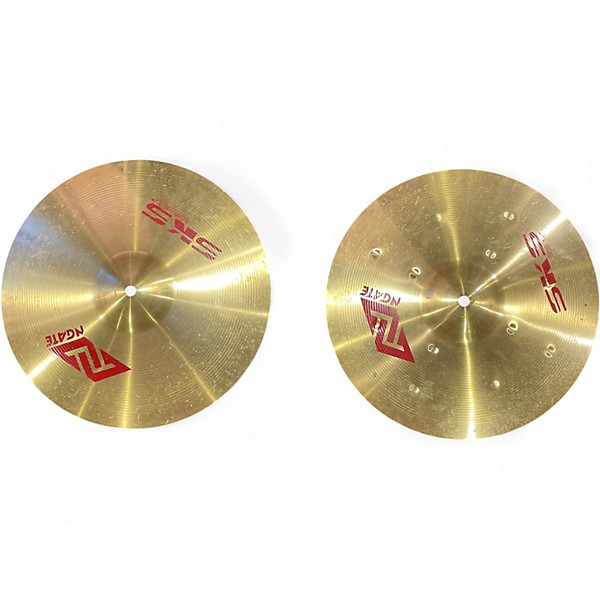 Used Ngate 14in SKS Hi Hat Pair Cymbal