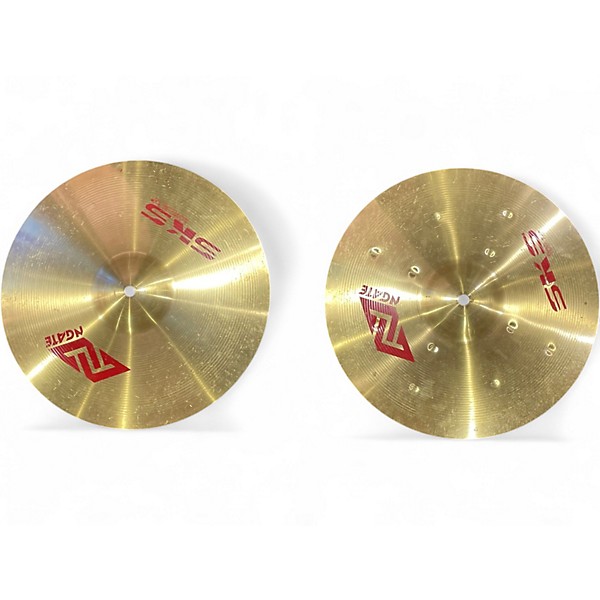 Used Ngate 14in SKS Hi Hat Pair Cymbal