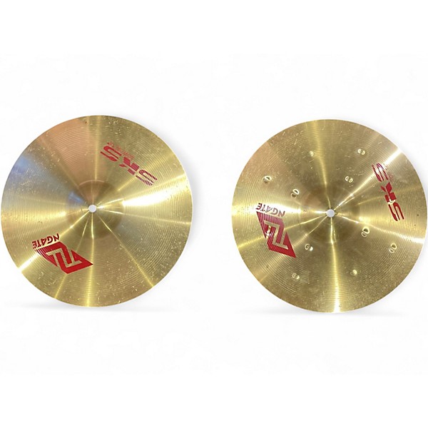 Used Ngate 14in SKS Hi Hat Pair Cymbal