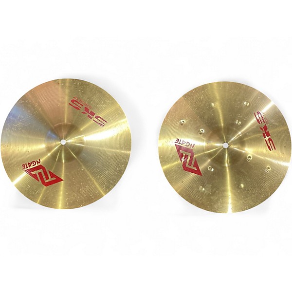 Used Ngate 14in SKS Hi Hat Pair Cymbal