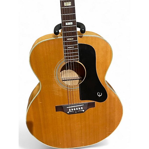 Used Epiphone Sheraton j200 ft-570bl Antique Natural Acoustic Guitar