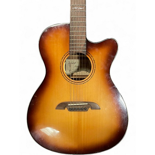 Used Alvarez Artist Series AF770CE Tobacco Burst Acoustic Electric Guitar