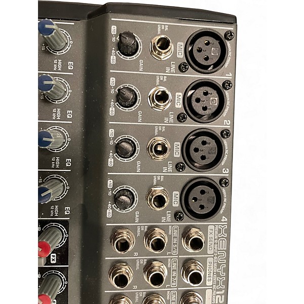 Used 2019 Behringer Xenyx 1202FX Unpowered Mixer