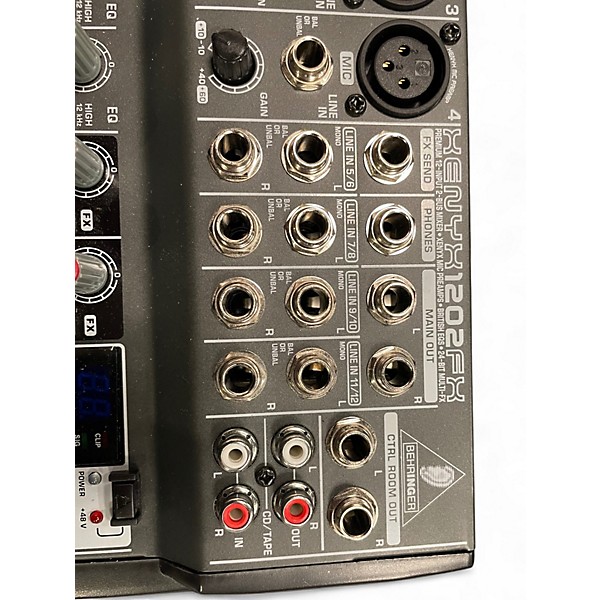 Used 2019 Behringer Xenyx 1202FX Unpowered Mixer