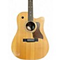 Used Washburn WD-8CEK Natural Acoustic Electric Guitar