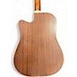 Used Washburn WD-8CEK Natural Acoustic Electric Guitar
