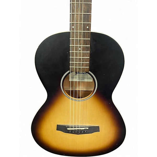 Used Ibanez PN19  NATURAL BROWN BURST Acoustic Guitar