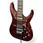 Used Schecter Guitar Research C1 FRS SILVER MOUNTAIN Blood Moon Solid Body Electric Guitar