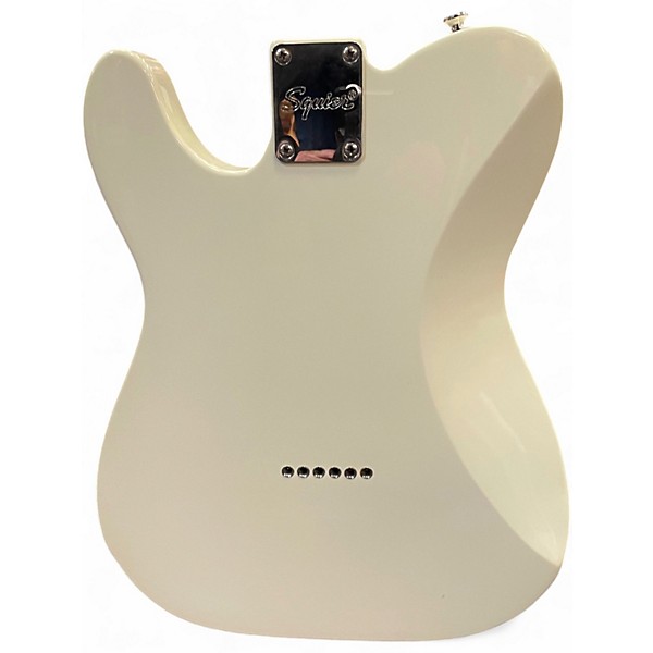 Used Squier CLASSIC VIBE 1970S TELECASTER DELUXE Olympic White Solid Body Electric Guitar