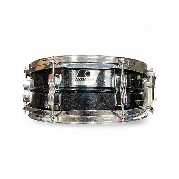 Used Ludwig 5X14 Black Galaxy Acrolite Black Drum