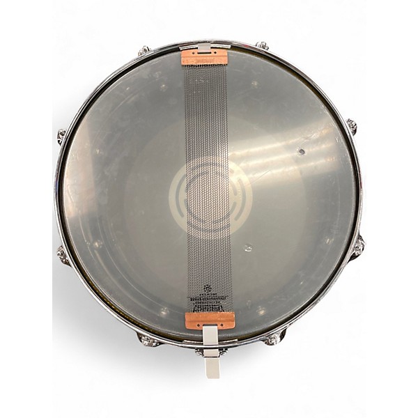 Used Ludwig 5X14 Black Galaxy Acrolite Black Drum