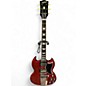 Used Epiphone 61 Reissue Vibrola SG Inspired By Gibson Cherry Solid Body Electric Guitar thumbnail