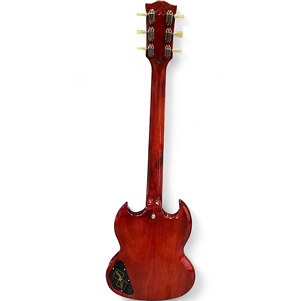 Used Epiphone 61 Reissue Vibrola SG Inspired By Gibson Cherry Solid Body Electric Guitar