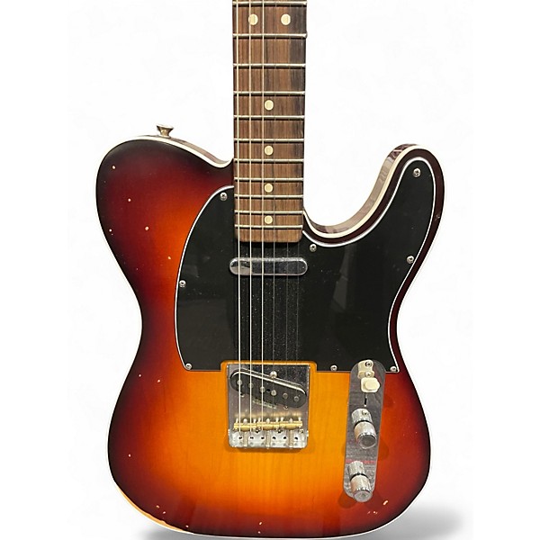 Used Fender Jason Isbell Telecaster 2 Color Sunburst Solid Body Electric Guitar