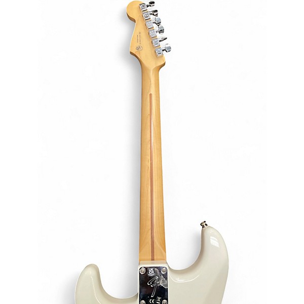 Used Fender Player Stratocaster WHITE Solid Body Electric Guitar