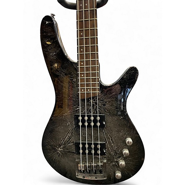 Used Ibanez SRX550 Black and Silver Electric Bass Guitar