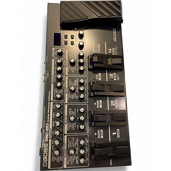 Used BOSS ME80 Guitar Multi Effect Processor