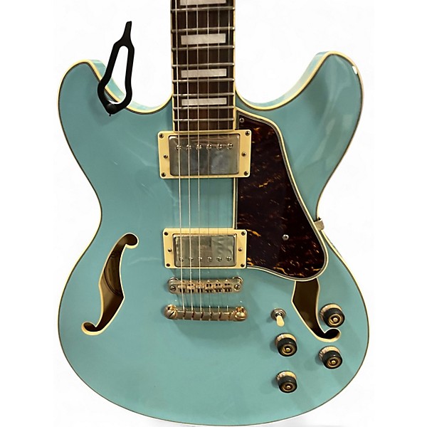 Used Ibanez AS73G BLUE Hollow Body Electric Guitar