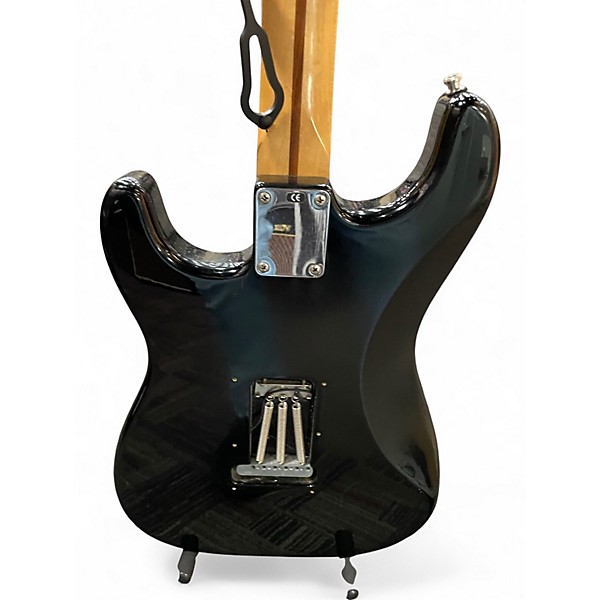 Used Fender Standard Stratocaster Black Solid Body Electric Guitar