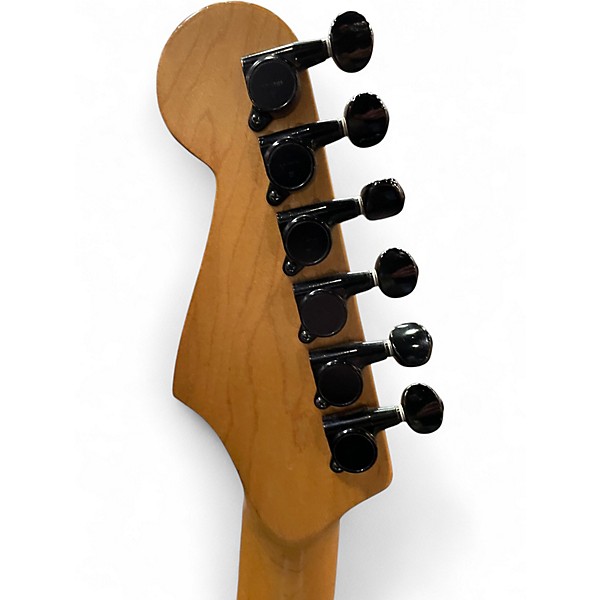 Used Fender Standard Stratocaster Black Solid Body Electric Guitar