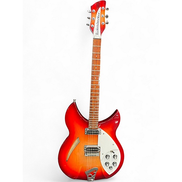 Used Rickenbacker 330 Fireglo Hollow Body Electric Guitar