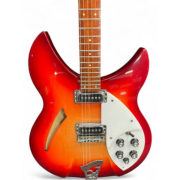 Used Rickenbacker 330 Fireglo Hollow Body Electric Guitar