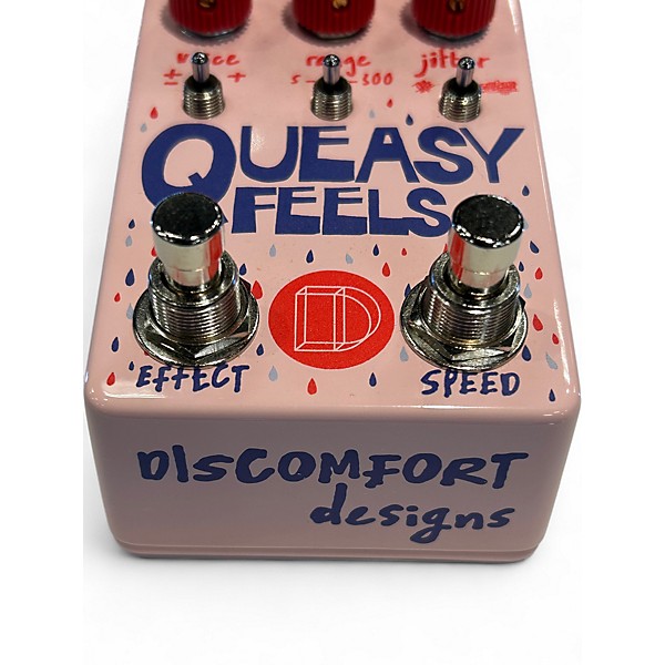 Used 2026 Discomfort Designs The Queasy Feels - STEREO Flanger/Chorus/Vibrato  t Effect Pedal