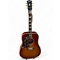Used Gibson Custom 1960 Hummingbird Reissue Left-Handed Sunburst Acoustic Electric Guitar thumbnail