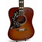 Used Gibson Custom 1960 Hummingbird Reissue Left-Handed Sunburst Acoustic Electric Guitar