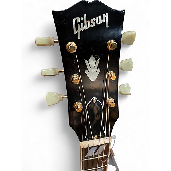 Used Gibson Custom 1960 Hummingbird Reissue Left-Handed Sunburst Acoustic Electric Guitar