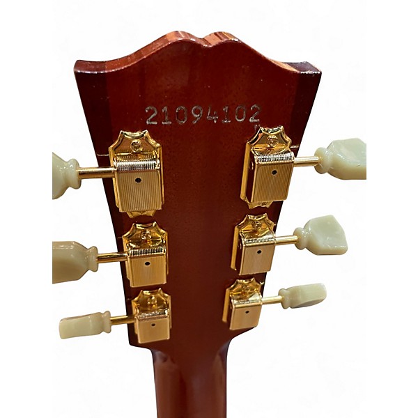 Used Gibson Custom 1960 Hummingbird Reissue Left-Handed Sunburst Acoustic Electric Guitar