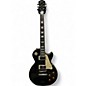 Used Epiphone Les Paul Standard Ebony Solid Body Electric Guitar thumbnail