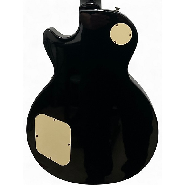 Used Epiphone Les Paul Standard Ebony Solid Body Electric Guitar
