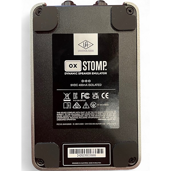 Used Universal Audio OX stomp Pedal