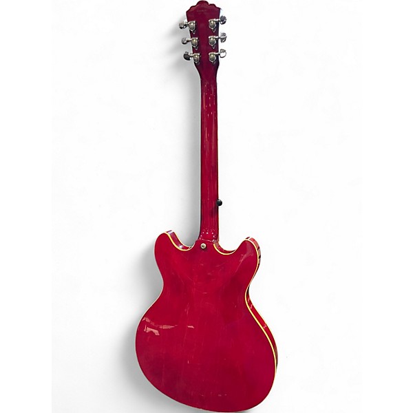 Used Washburn HB30 Cherry Hollow Body Electric Guitar