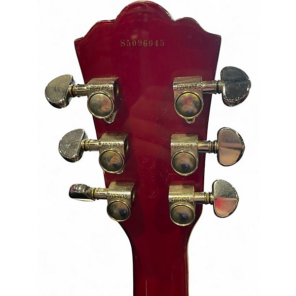 Used Washburn HB30 Cherry Hollow Body Electric Guitar