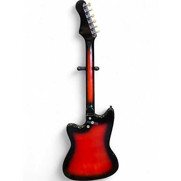 Used Harmony H15 BOBCAT RED BURST Solid Body Electric Guitar