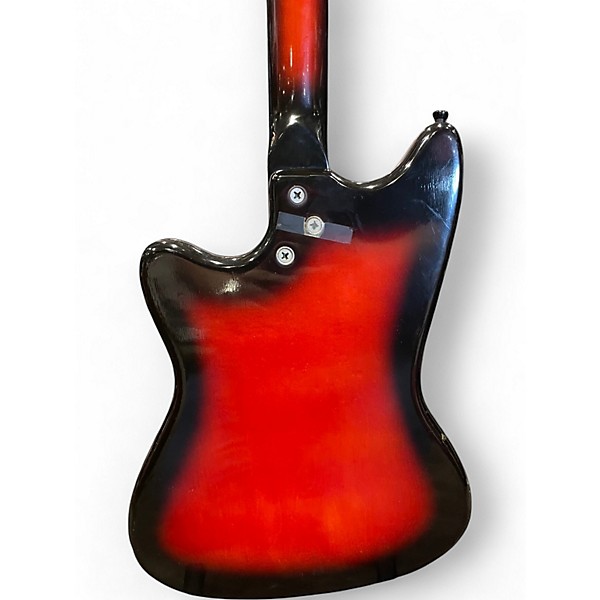 Used Harmony H15 BOBCAT RED BURST Solid Body Electric Guitar