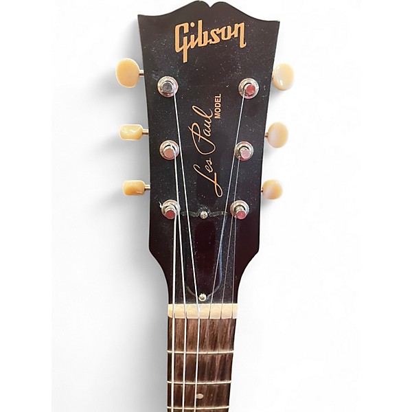 Used Gibson Les Paul Junior Tribute DC Brown Solid Body Electric Guitar