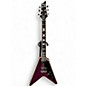 Used Schecter Guitar Research V1 Custom Magenta Solid Body Electric Guitar thumbnail