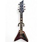 Used Schecter Guitar Research V1 Custom Magenta Solid Body Electric Guitar