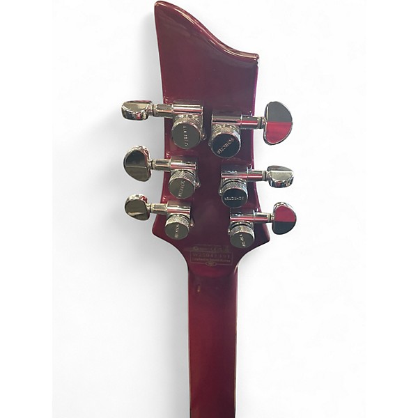 Used Schecter Guitar Research V1 Custom Magenta Solid Body Electric Guitar