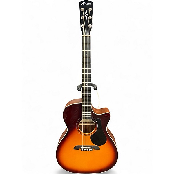 Used Alvarez RG260CESB 2 Tone Sunburst Acoustic Electric Guitar