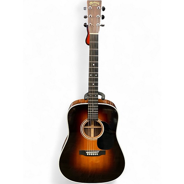 Used Martin D28 2 Color Sunburst Acoustic Guitar