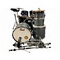 Used Pearl 5 Piece ROADSHOW CHARCOAL GREY METALLIC Drum Kit thumbnail
