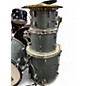 Used Pearl 5 Piece ROADSHOW CHARCOAL GREY METALLIC Drum Kit