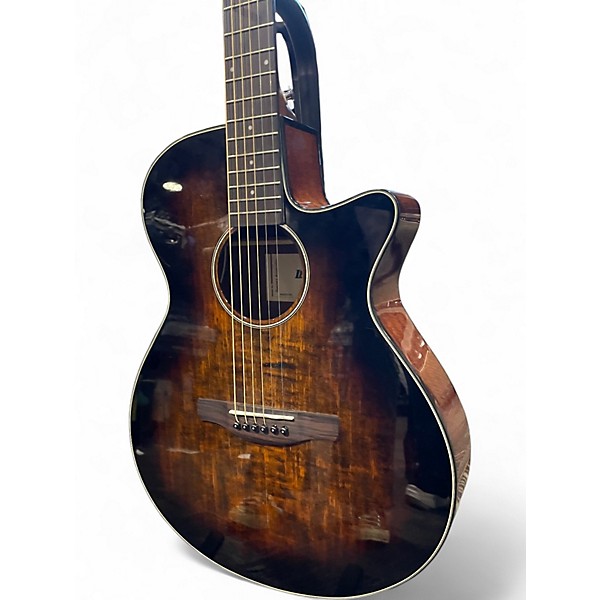 Used Ibanez AEG70 TIGER BURST Acoustic Electric Guitar