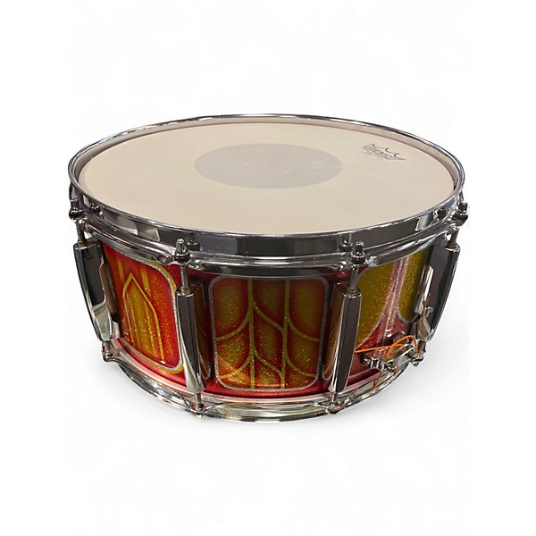 Used Pearl 6.5X14 Masters MCX Series Snare Custom Graphic Drum