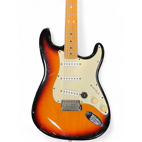 Used Fender Standard Stratocaster 2 Color Sunburst Solid Body Electric Guitar