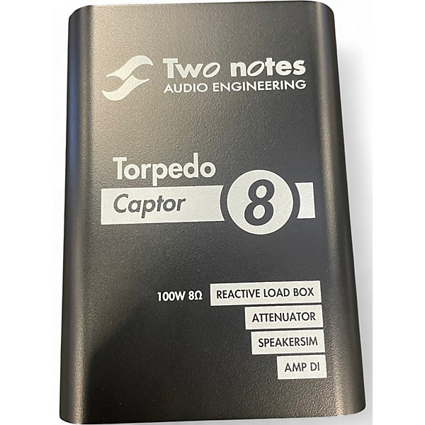 Used Two Notes Torpedo Captor 8 Ohm Power Attenuator